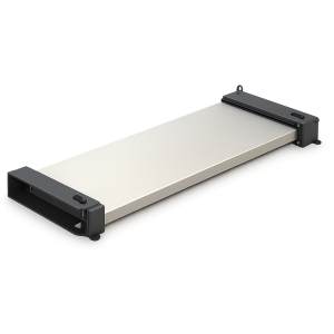Półka wysuwana XSBM 19841701 do szafy SBM 103 M – 824 × 370 mm, stal 1,0 mm, prowadnice kulkowe