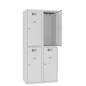 Szafa ze schowkami SUS 422 W st – 4 skrytkowa, dwa schowki w pionie w 2 kolumnach
