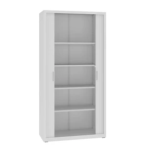 Szafa żaluzjowa SBM 208 M – 4-półkowa, z drzwiami żaluzjowymi
