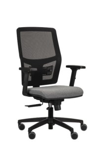 FRESH NET – ergonomiczne krzesło biurowe z siatkowym oparciem i regulacją 2D