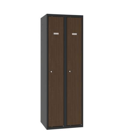 Szafa ubraniowa Sum 320 W st - drzwi z okleiną - DĄB zamkniete
