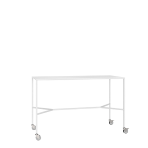 Stolik chirurgiczny Stl 104 – metalowy, mobilny, z blatem 1400 × 600 mm