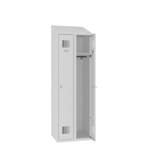 Szafa ubraniowa BHP Sum 320 W st z daszkiem