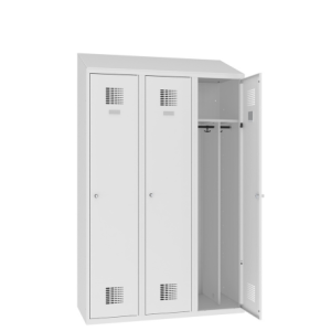 Szafa ubraniowa BHP Sum 430 W st z daszkiem