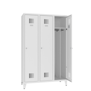 Szafa ubraniowa BHP Sum 430 W st na nóżkach