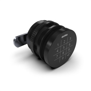 BURG Flexo.Code flush fit – elektroniczny zamek szyfrowy PIN z zegarem RTC