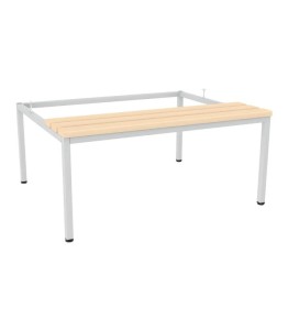 Podstawa z siedziskiem P 331 W – do szaf 900 mm, listwy drewniane