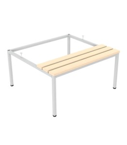 Podstawa z siedziskiem P 421 W – do szaf 800 mm, listwy drewniane