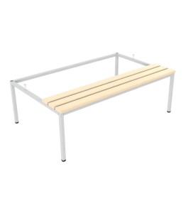 Podstawa z siedziskiem P 431 W – do szaf 1200 mm, listwy drewniane