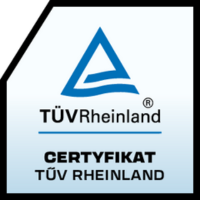Certyfikat TÜV Rheinland Szafymetalowe.pl