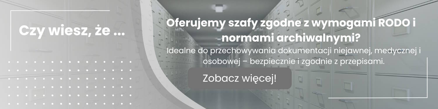 Baner 8: Szafy zgodne z RODO Szafymetalowe.pl